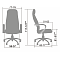 Кресло офисное Metta LК-3 Pl Перфорированная экокожа