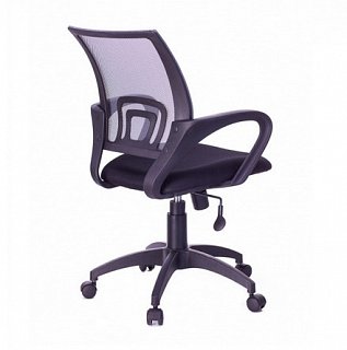 Кресло офисное Sti-Kо44 Piastra ткань черная, сетка серая