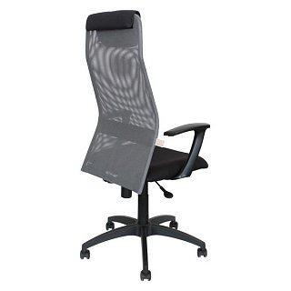 Кресло офисное Sti-Kr-KB8 черный, сетка серая