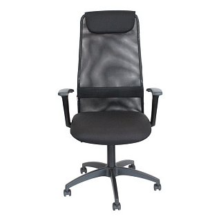 Кресло офисное Sti-Kr-KB8 черный, сетка черная