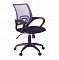 Кресло офисное Sti-Kо44 Piastra ткань черная, сетка серая